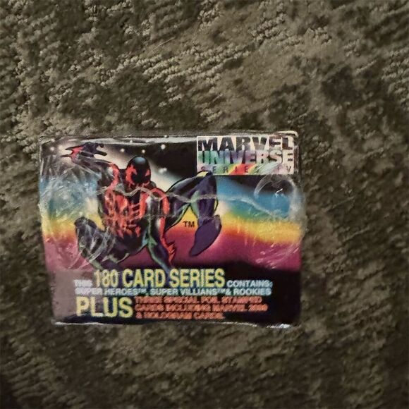 Marvel Universe Series IV Trading Card Set 180 Cards Hologram SkyBox - Picture 4 of 5